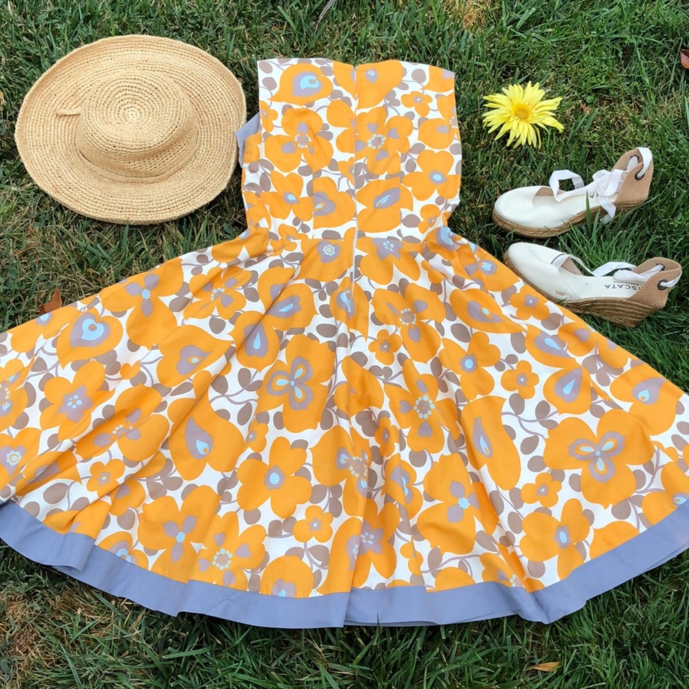🌺 BOUTIQUE; Rockabilly, Retro. STUNNING Dress 6!! - Picture 8 of 11